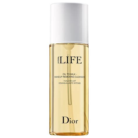 dior hydra life oil to milk deep cleanser